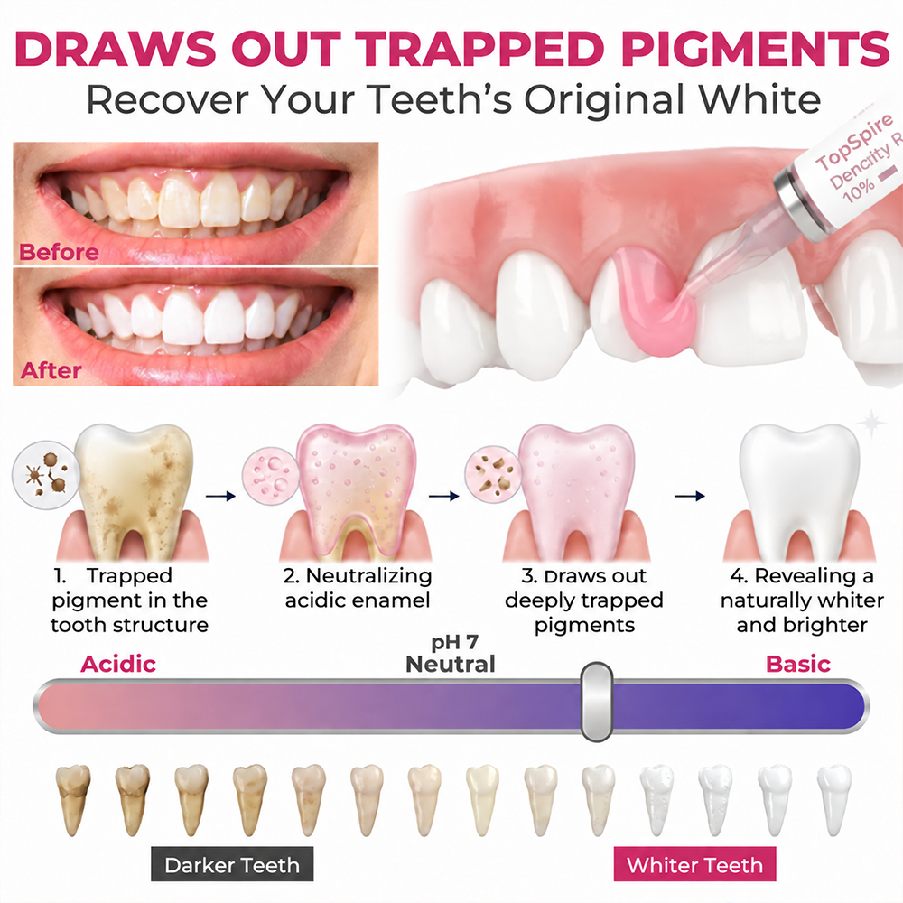 🔥TopSpire® DenPerm Cavity-Repair Natural Enamel Filling Gel