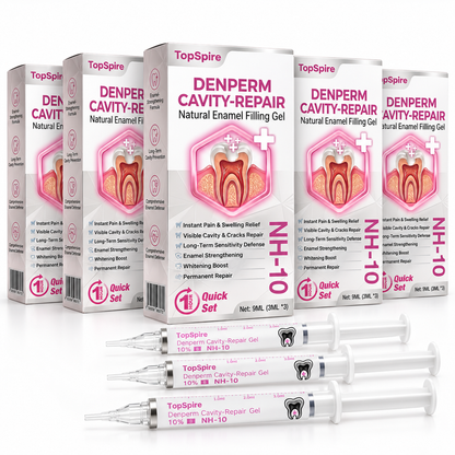 🔥TopSpire® DenPerm Cavity-Repair Natural Enamel Filling Gel