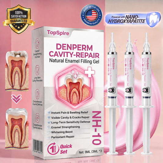 🔥TopSpire® DenPerm Cavity-Repair Natural Enamel Filling Gel